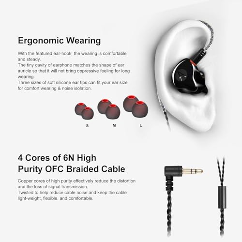 Image of DEMAKE in Ear Monitor with Detachable Type-C Cable