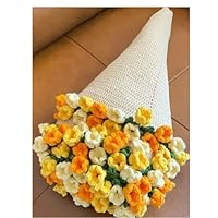 Amazon｜バラ花束ブランケット、花の花束ブランケット手作り、かぎ針