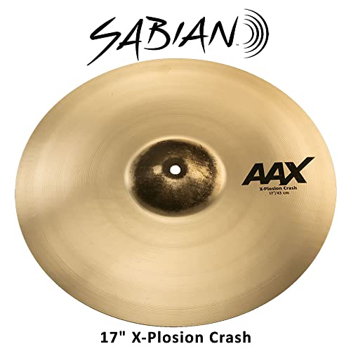 Sabian 17" Aax X-Plosion Crash, Brilliant Finish #TOP1