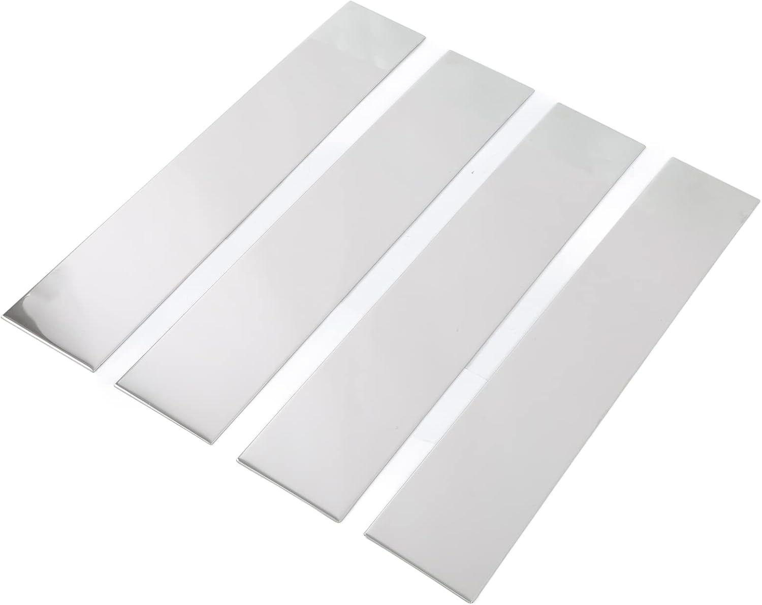 Door Window Pillar Trim Kit 4PC Stainless Steel Post Covers for Enhanced & Mirror Polished Window Pillar Direct Fit Replacement for Models