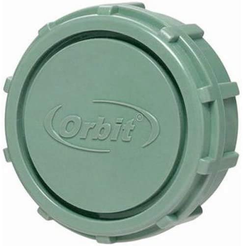Orbit Manifold Parts, End Cap for Sprinkler Valve System, Water Irrigation 57197 4-Pack