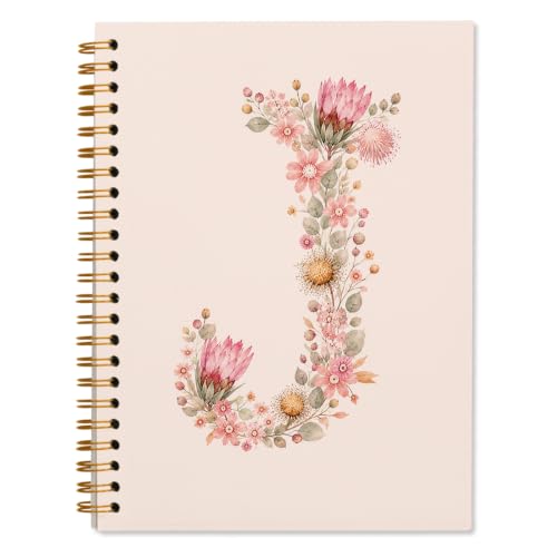 Journal Notebook Letter J 5.5x8.3 un cadeau personnalisé unique