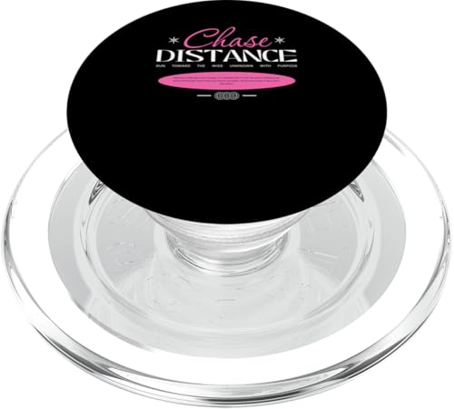 Chase Distance - Urban Typography Streetwear PopSockets PopGrip pour MagSafe