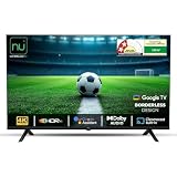 NU 139 cm (55 Inches) New 2025 Borderless Series 4K UHD Smart Google TV LED55UGNX