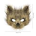 COSYEARS Cat Fox Mask Tail and Paws Gloves Set Furry Animal Therian Kit Masquerade Halloween Costume Accessory