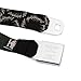 The Lord of the Rings Belt, Seatbelt Buckle Belt, The Lord of the Rings One Ring Script Black White, 34 to 52 Inches