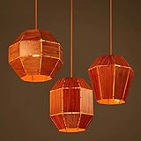 Retour Gamme 30 jours. Arts de la lampe lustre espace style loft nostalgie r¨¦tro ¨¦clairage industriel lustre caf¨¦ fer avec cages imitation bois