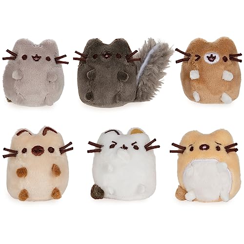 Gund Pusheen Comic Collector I Love Kitties Set Of 6 Plush Stuffed Animal Cats, 2" #TOP1