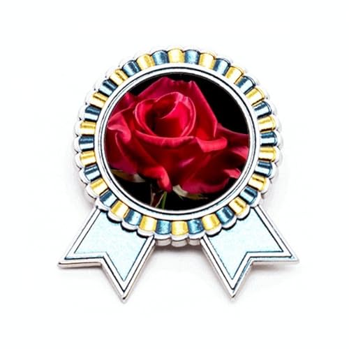 Broche roses rouges foncées rétro pour sublimer une robe