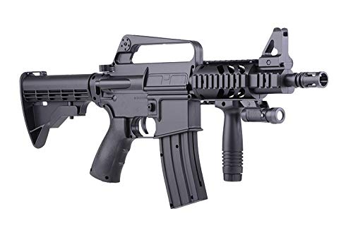Well Fucile Softair Manuale a Molla CQB 16-A5 - Potenza: 0,5 Joule, Colore:Nero - con Accessori