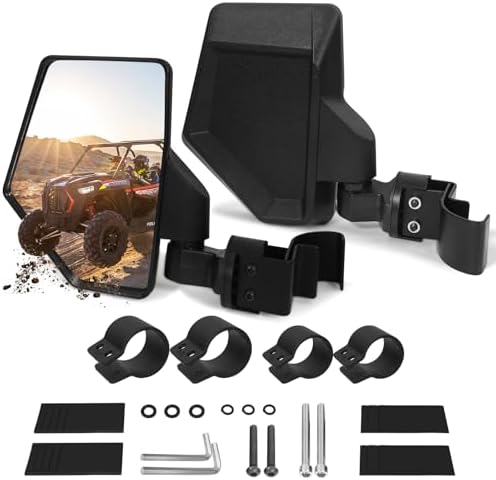 Upgraded UTV Side Rear View Mirrors For Polaris Ranger 570 XP 900 1000 /General - Foto 9
