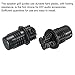 MECCANIXITY Speaker Grill Guides Plastic Black Ball Socket Type Dia 11mm for Speaker Parts Accessories Pack of 12