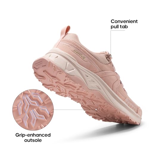 NORTIV 8 Women's Trails Shoes Outdoor Running Walking Hiking Shoes Comfortable Tennis Sneakers3