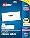 Avery Easy Peel Address Labels for Laser Printers 1-1/3" x 4", Pack of 350 (5262)