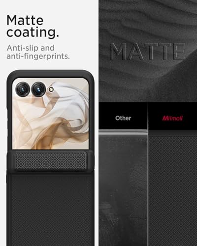 Coque Motorola Razr 2024 robuste anti-chute et antidérapante PC rigide - 5