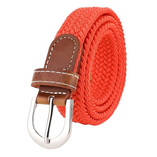 Women's Elastic and Elastic Woven Belt In One Outfit Casual and Versatile Denim Belt for Women Dress