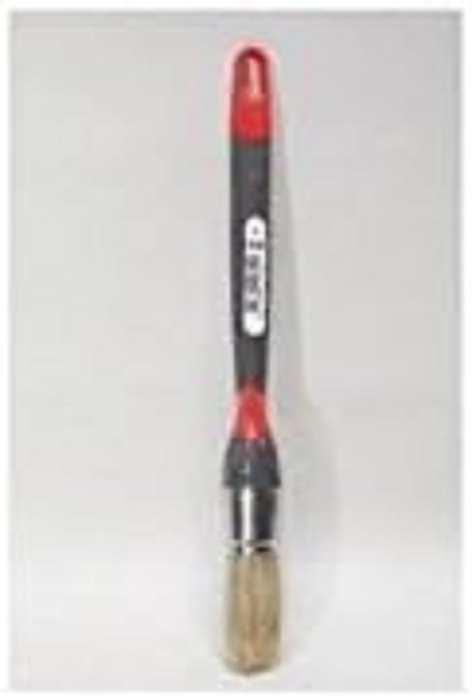 Nespoli 18300 2 Brushes Size 21 mm Soft Touch Glycero Red, 18 mm