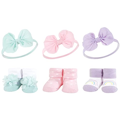 Bandeau et chaussettes bébé fille parfaits pour les sorties en famille