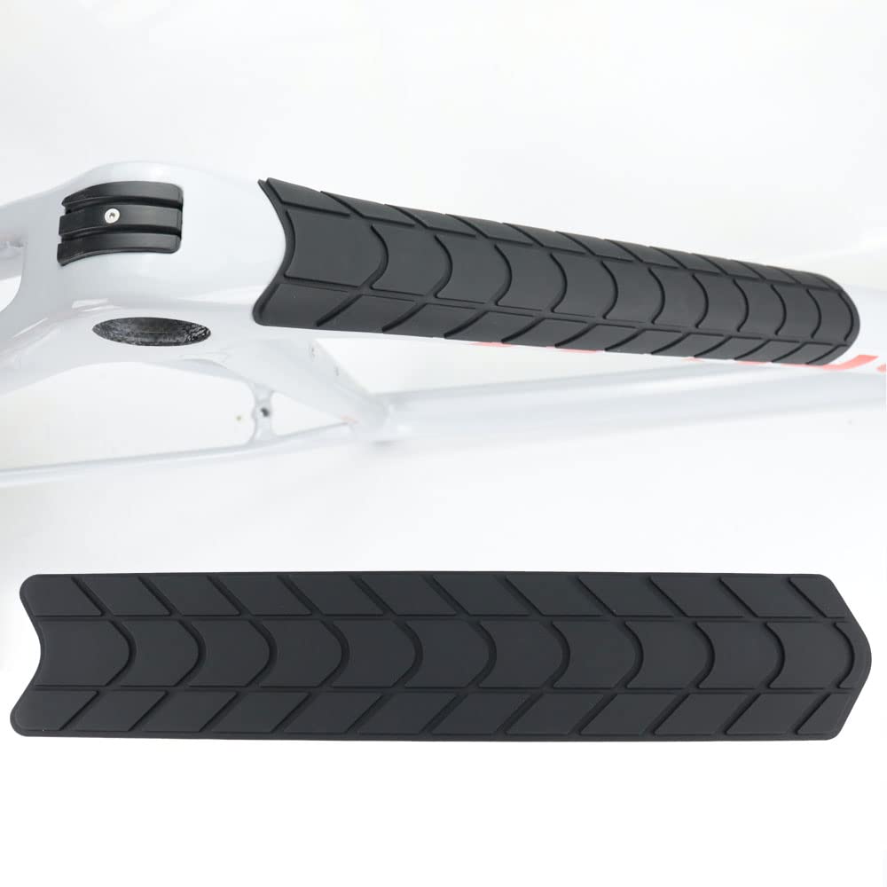 Bike Chainstay Protector, Road Bike Frame Protection, Chain Stay Pad, Bicycle Frame Chain Silicone Protective Guard Pad for Mountain Bike Road Bike