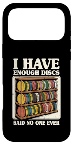 I Have Enough Discs �ʔ����f�B�X�N�S���t �X�}�z�P�[�X iPhone 17 Pro Max �p