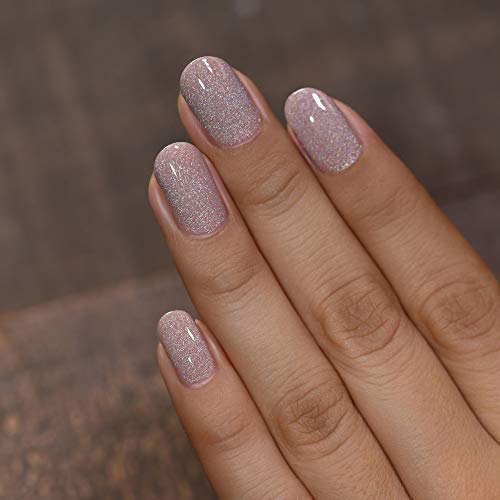 Image of ILNP Prancer - Elegant Fawn Beige Holographic Nail Polish