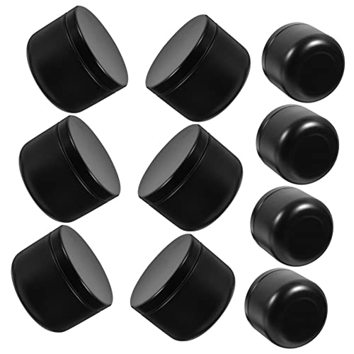 Vaguelly 10pezzi Contenitori in Metallo per tè Sfuso Coperchi Ermetici per Conservazione di Alimenti Secchi Come Cereali Riso Fagioli e Noci per Rendere La Casa Ordinata e Ben Organizzata f