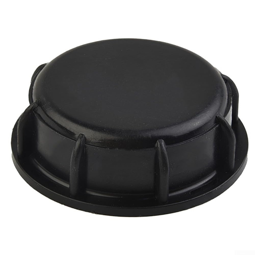 IBCs - Tapa de tanque compatible con contenedores de agua de 1000 L, tapa de polipropileno negro