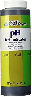 General Hydroponics GH1516 Indicator Fertilizer, 8-Ounce, Purple ph-Test-Strips, Natural