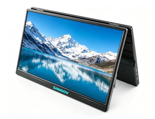 Image of Touchscreen Travel Display Portable Monitor Picture or Video Screen