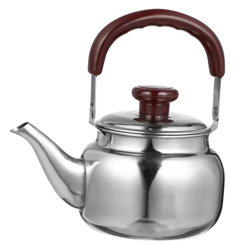 Alipis Hervidor De Agua Silbante 500 Ml Acero Inoxidable Resistente Vertido Preciso Portátiles Para Té Tradicional Hogar