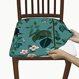 Tissu élastique : fabriquée en élasthanne, cette housse de chaise offre une excellente élasticité et récupération, assurant un ajustement parfait qui améliore l'esthétique de vos chaises tout en offrant du confort.