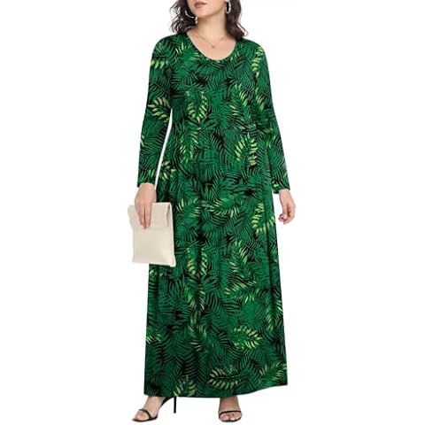 POPYOUNG Autumn-Winter Maxi Dress with Pockets Cover