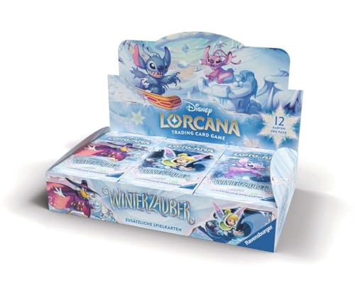 Disney Lorcana Trading Card Game: Incantesimo invernale – Booster Display con 24 buste booster (tedesco)