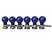 Pediatric ECG/EKG Suction Ball Multi-use Electrode (6 pcs/Set),for 3.0, 4.0, Snap, Grabber,Plating AgCl(Dark)