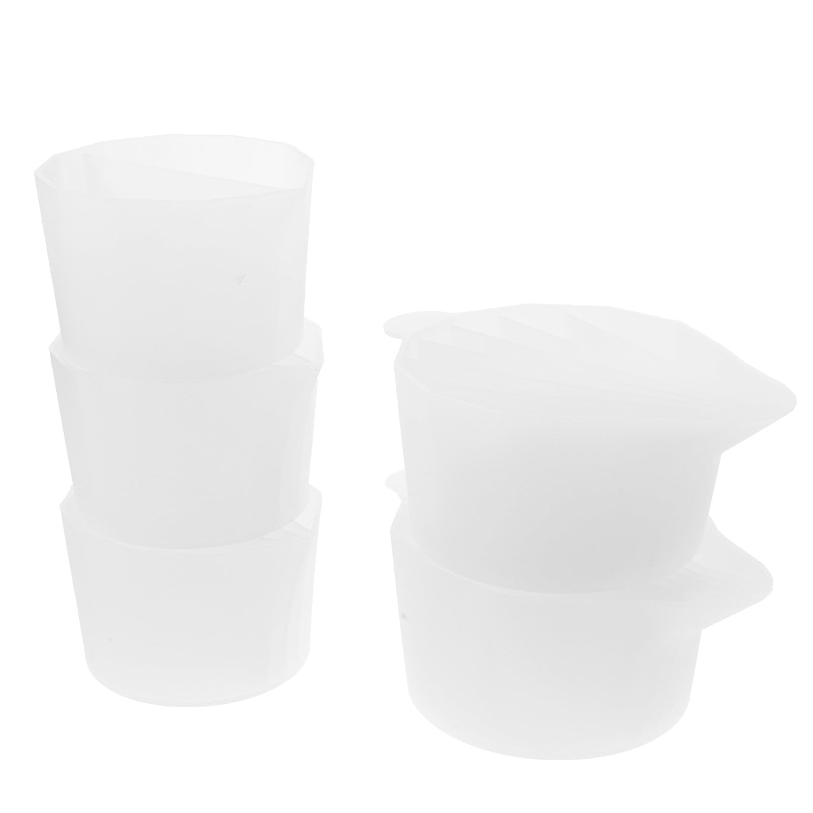Gobelets mélangeurs pour résine époxy à compartiments moules silicone pour versages précis DIY