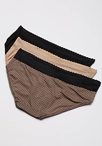 Image of Warner's womens Blissful Benefits No Muffin 3 Pack Hipster Panties
