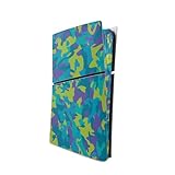 MightySkins Skin PlayStation 5スリムデジタルエディションコンソールのみ対応 - サマーカモフラージュ | 保護性、耐久性、ユニークなビニールデカールラップカバー | 貼り付け簡単 | アメリカ製