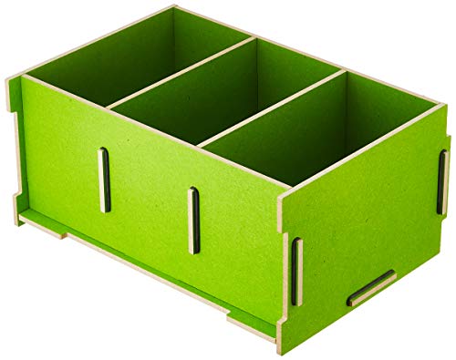 Preisvergleich Produktbild Medienbox DVD grün grasgrün Holzwerkstoff Werkhaus