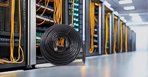 Cat. 6 Ethernet LAN Cable - 20 Meters, RJ45 CAT. 6 Patch Cable, 20M (66ft) CAT. 6 Internet Cable,