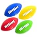 LMC Products 8" Kids Football, These Foam Footballs are a Great Kids Football Party Toy. You Get All 4 Colors: Red, Yellow, Blue and Green.