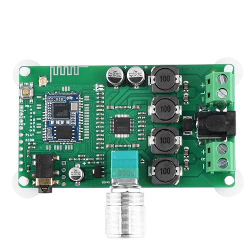 DC7~15V Bluetuth Amplifier Board 15W*2 Dual Channel HiFi Stereo QCC3034 Adjustable Equalizer Audio Module App Control New 2025 for Arrival High Reliable Electronic Component, Stable Performance