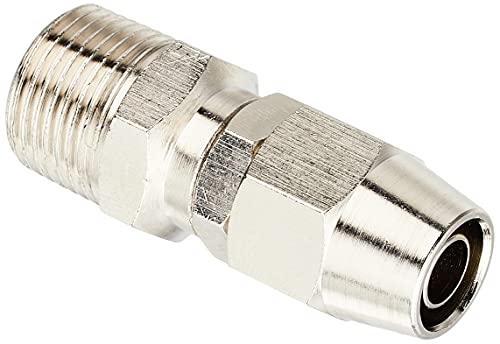 Niigata Seiki BeHAUS J-936RS Joint for Rotary Urethane Hoses, R3/8, 0.2 x 0.4 inches (6.5 x 10 mm)