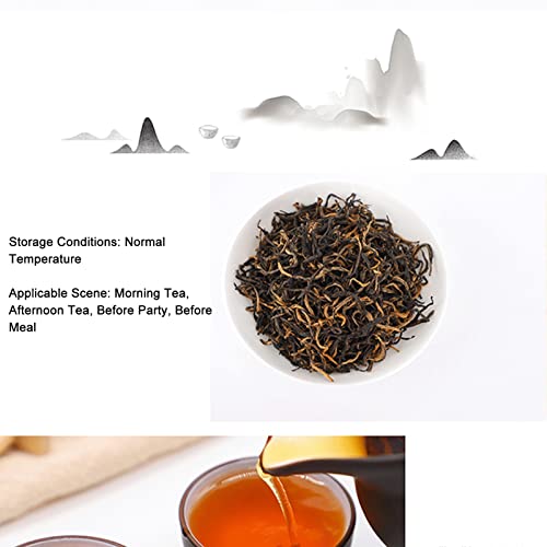 Ying Hong No.9 Caixa de Presente de chá Preto Chinês Com Aroma Forte para Amantes de chá 180g