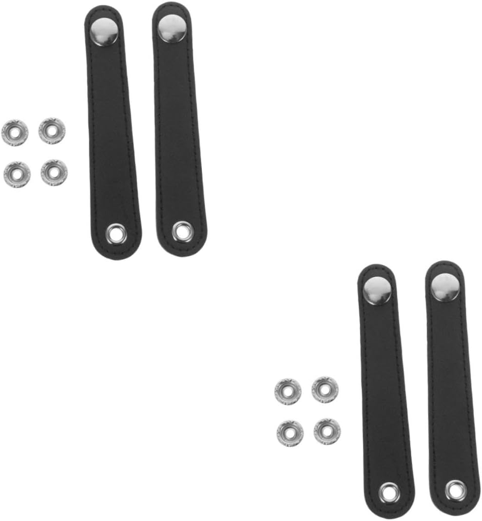 SECFOU 1 Set Double Leather Bellows Belt for Accordion Accessories Durable Practical Design for Concerts and Practice Compact for Easy Carrying
