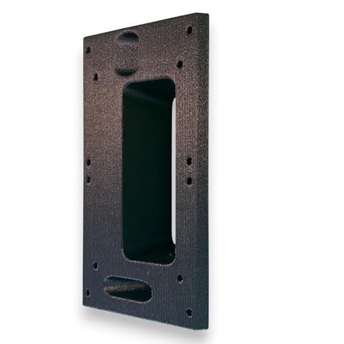 HunkyDorey3D Angle Wedge Mount for Ring Video Doorbell 15 30 and 45 (Black 45 Deg - Fits Ring 2/3/4/Plus/Pro/2nd Gen/2024.