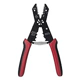 Gardner Bender GS-365 Multi-Tool Electrical Wire Stripper, Crimper & Cutter, Comfort Grip, Solid & Stranded Wire, 18-6 AWG, Hand Tool, 8½'