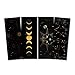 Produktbild Lesezeichen Set ASTROLOGIE, 4 Lesezeichen Mond und Sterne Geschenk Freundin, Geschenk Frau, Lesezeichen Papier