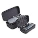 Produktbild Fulltime® PC Hardshell wasserdichtes bewegliches Spielraum-Fall-Beutel-Kasten + Fernsteuerungsbeutel-tragender Fall-Anzug DJI Mavic Pro RC Quadcopter, 22 x 12 x 9cm + 16.5 x 10 x 6.8cm, Schwarz