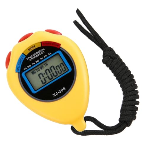 Rxgiasup Accurate Double Lane Digital Stopwatches for Track Swimming and Athletic Event with Large Display Water Resistance ABS Stopwatches