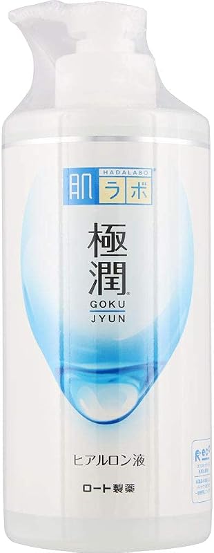 Hadalabo Gokujyun Loção hidratante facial com ácido hialurônico, 400 mL